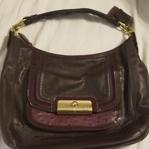 Authentic Coach purse leather
